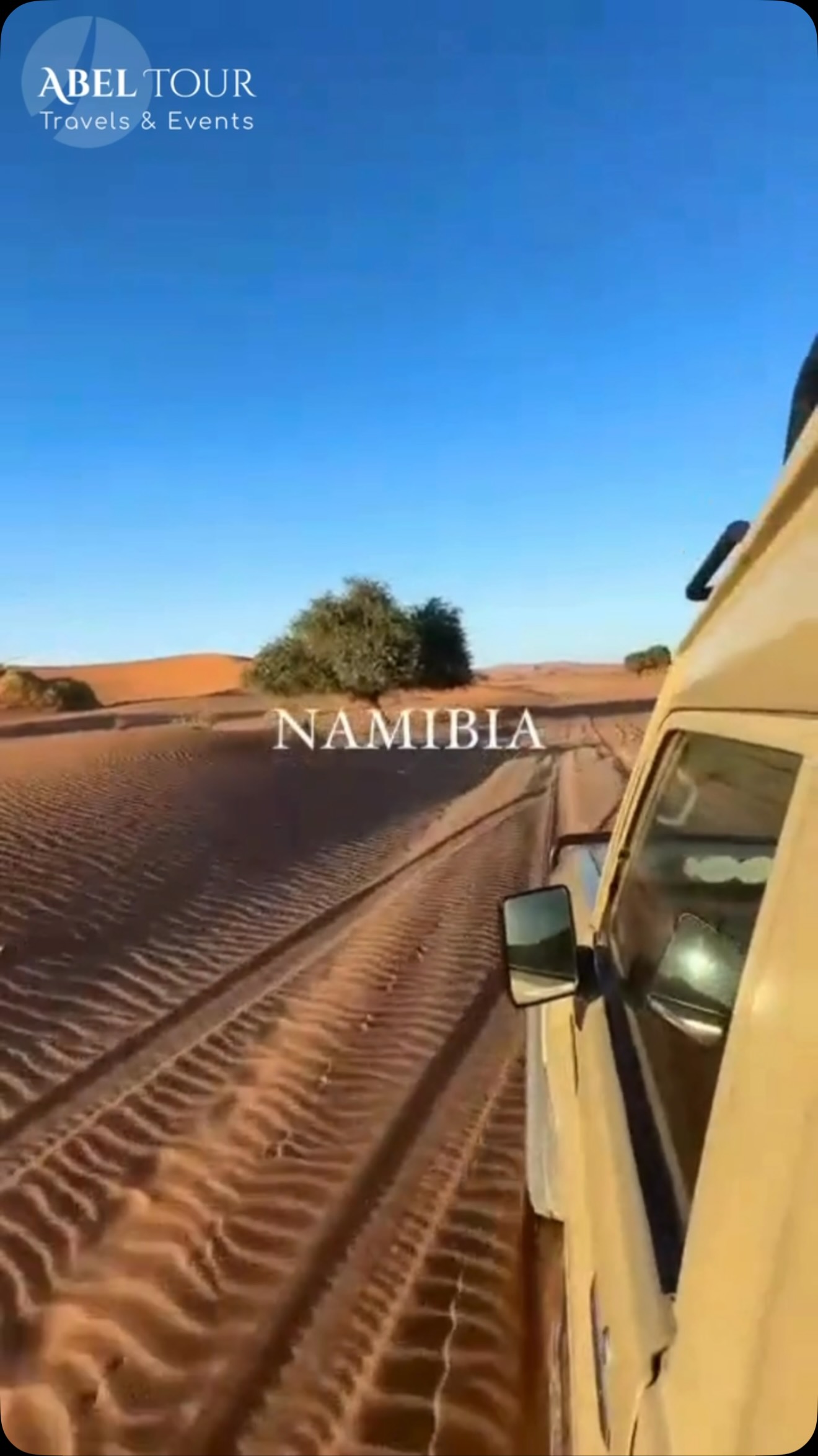 Reel Namibie — désert du Namib